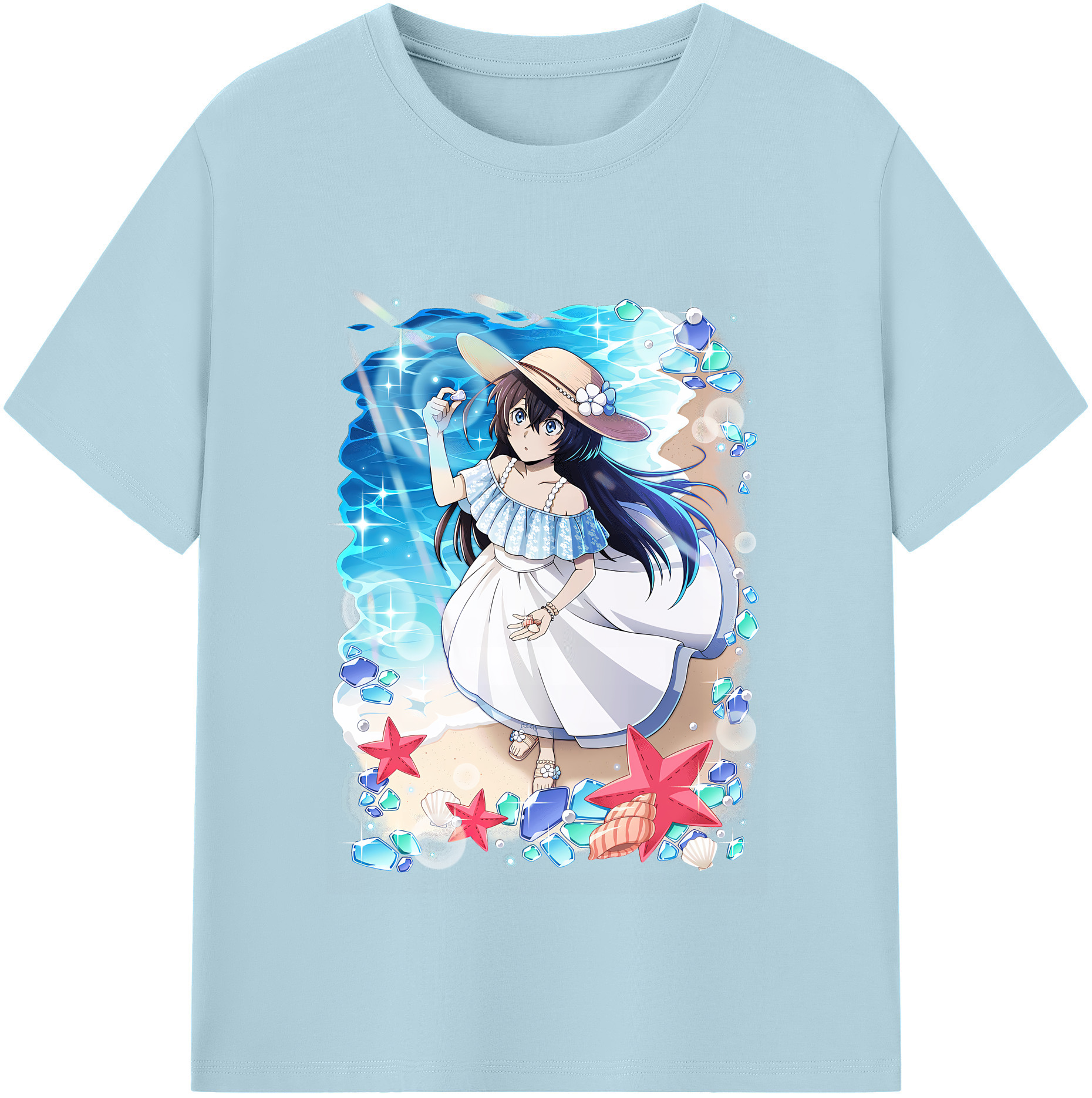 （画像用） 文豪ストレイドッグス Bungo Stray Dogs 綿100％半袖Tシャツ（フロントプリント）